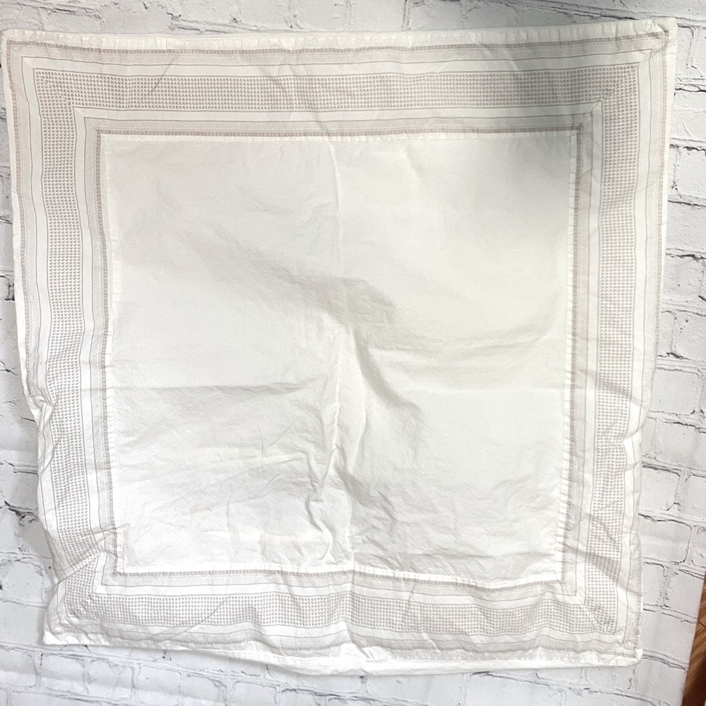 Serena & Lilly cotton euro sham